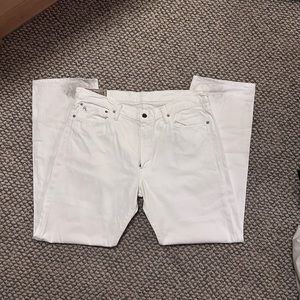Men’s 90s White Jeans